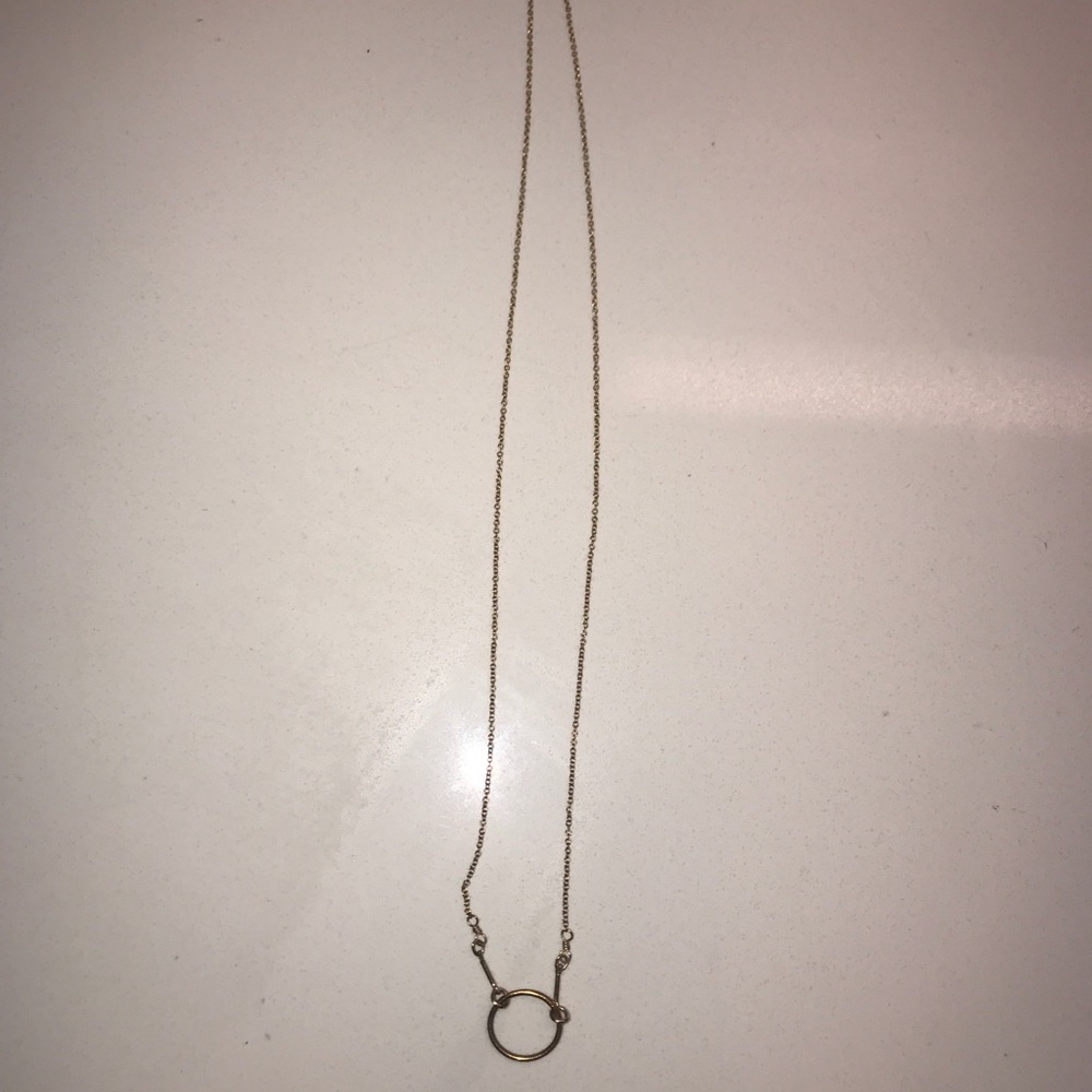 Dogeared Gold “Karma” Necklace